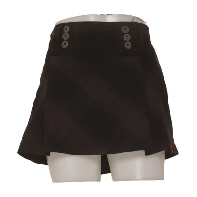 Skirt (Gray, Brown) from EDC by ESPRIT Elastane, Polyamide, Polyester, Viscose