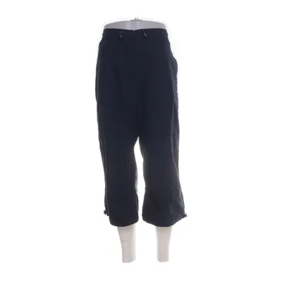 Three-quarter pants (Blue) from Basic Style Polyester