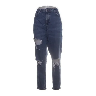 Jeans (Blå) från New Look Curves Bomull, Elastan, Polyester