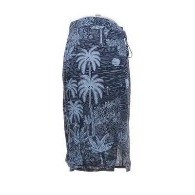 Jupe portefeuille (Bleu) de Desmond & Dempsey x H&M Lin, Viscose