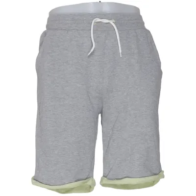 Short de jogging (Gris, Vert) de Warp Coton, Polyester