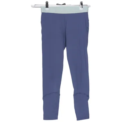 Sports tights (Blue) from Decathlon Elastane, Polyester
