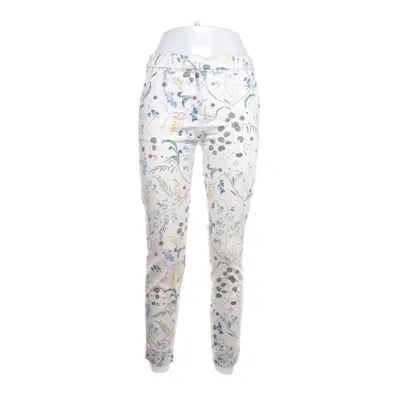 Chinos (White, Multicolored) from Anna Glover x H&M Cotton, Elastane, Polyester