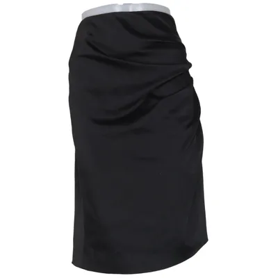 Jupe (Noir) de Nougat London Coton, Élasthane, Polyester