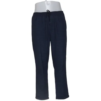 Pantalon (Bleu) de Avva Élasthane, Polyester, Viscose