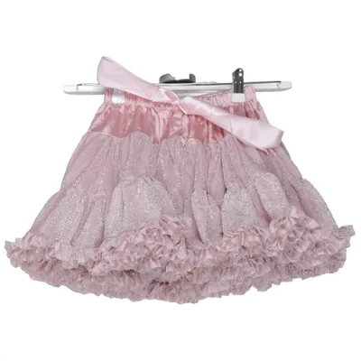Tyllkjol (Rosa) från Dolly by Le Petite Tom Polyester