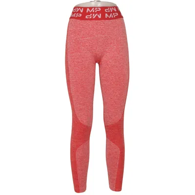 Träningstights (Röd, Vit) från MP Polyester, Elastan