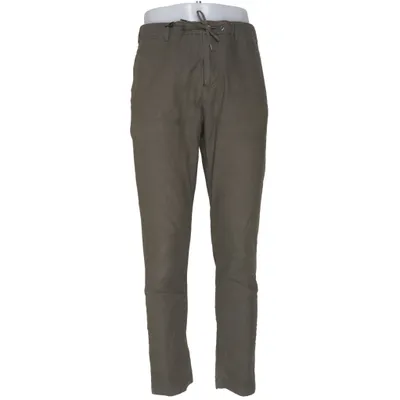 Chinos (Green) from Benson Cotton, Elastane