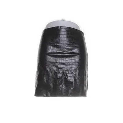 Jupe (Noir) de Who What Wear Polyester, Polyuréthane
