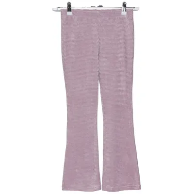 Corduroy broek (Lila) van MyWear Kids Elastaan, Polyester