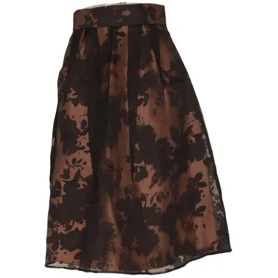 Rok (Zwart, Beige) van Coast Polyester, Viscose