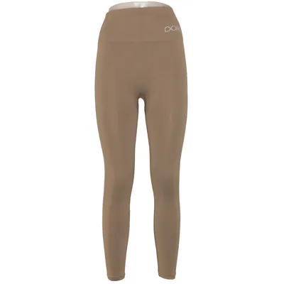 Sports tights (Beige) from Drop of Mindfulness Elastane, Polyamide