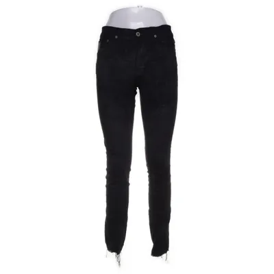Corduroy pants (Black) from April 77 Cotton, Viscose, Elastane