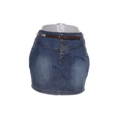 Denim skirt (Blue) from Milla Cotton, Elastane