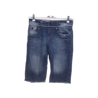 Denim shorts (Blauw) van Vingino Katoen, Elastaan