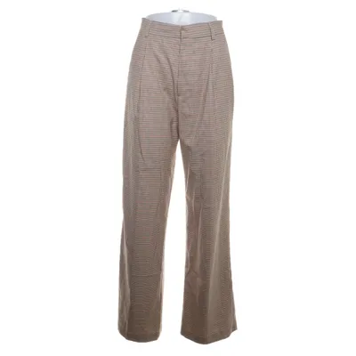 Palazzo pants (Beige, Red) from Zara Polyester, Viscose, Elastane