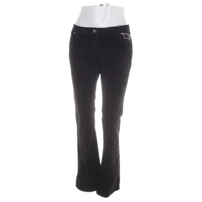 Corduroy pants (Black) from Clockhouse Cotton, Elastane