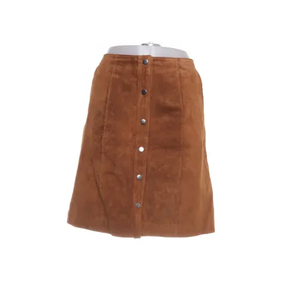 Lædernederdel (Brun) fra Sissy-Boy Læder, Polyester