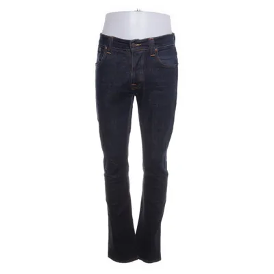 Spijkerbroek (Blauw) van Nudie Jeans Organisch katoen, Elastaan