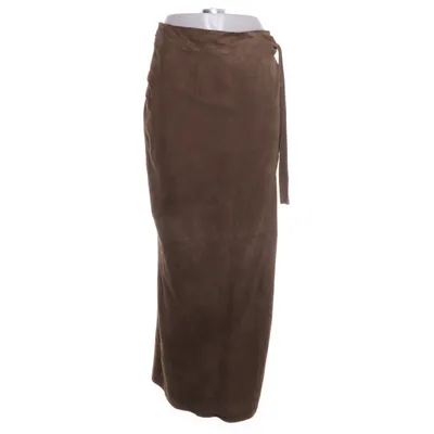 Leren rok (Bruin) van FFC Leer