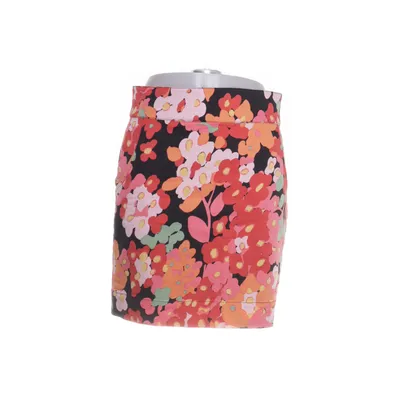 Rok (Zwart, Meerkleurig) van Frk. Katoen, Elastaan, Polyester