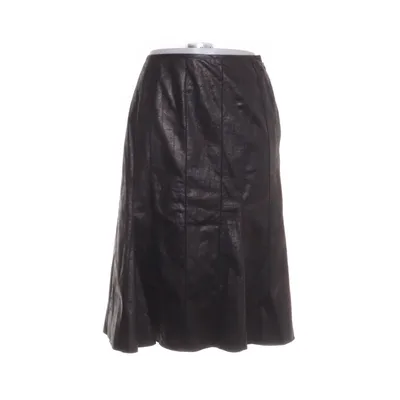 Skirt (Brown) from Ella Singh Elastane, Polyamide, Viscose