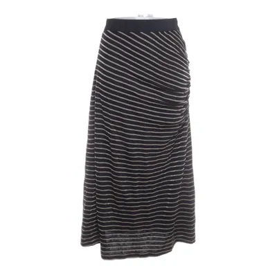 Maxi skirt (Black) from By Malene Birger Elastane, Metallic fiber, Polyamide, Polyester, Viscose