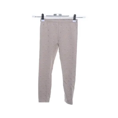 Leggings (Beige, Silverfärgad) från Topolino Elastan, Ekologisk bomull