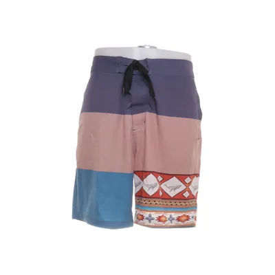 Badshorts (Blå, Flerfärgad)
