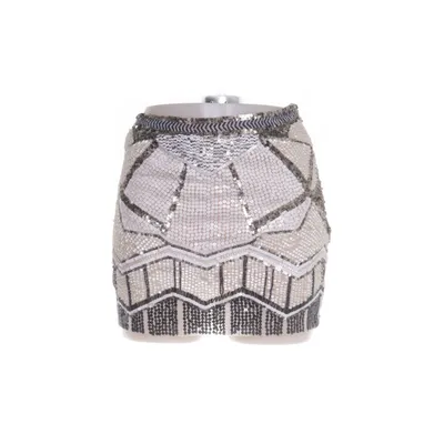 Skirt (Beige, Multicolored) from Conleys Polyamide, Viscose
