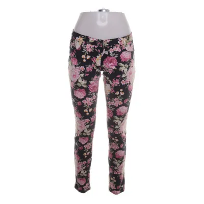 Broek (Zwart, Meerkleurig) van Miss Anna Katoen, Elastaan, Polyester