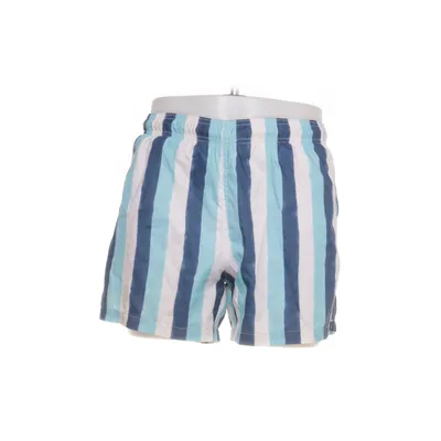 Zwemshort (Blauw, Wit) van Bershka Polyester