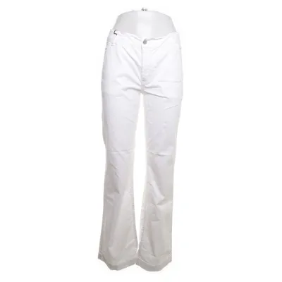 Jeans (Vit) från WERA Bomull, Elastan