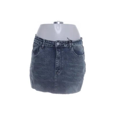 Jeanskjol (Blå) från Jeans Bomull, Elastan, Polyester