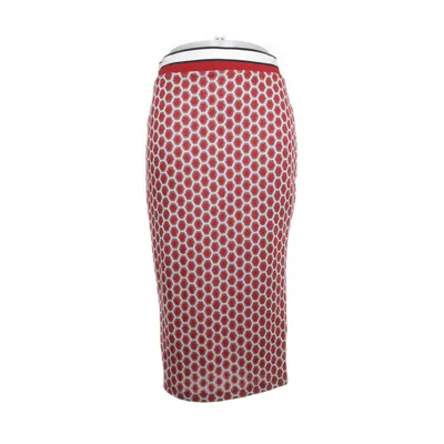 Kjol (Röd, Vit) från GP & J Baker x H&M Metallfiber, Polyamid, Polyester, Viskos