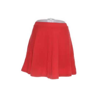 Kjol (Röd) från Even & Odd Bomull, Elastan