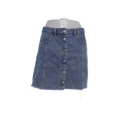 Jeansnederdel (Blå) fra Mango Denim Bomuld