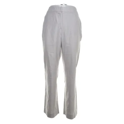 Pantalon de costume (Gris) de MaxMara Laine, Soie, Élasthane