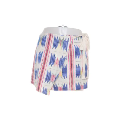Omlottkjol (Beige, Flerfärgad) från ASOS Petite Bomull, Akryl, Viskos, Polyester