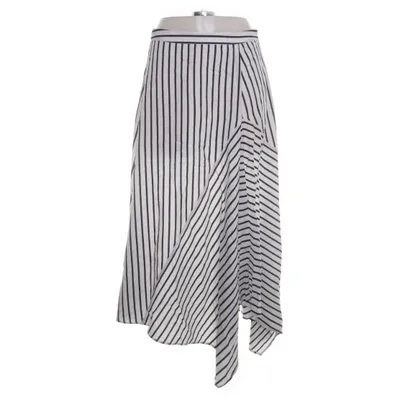 Långkjol (Vit, Blå) från Closed Polyamid, Viskos