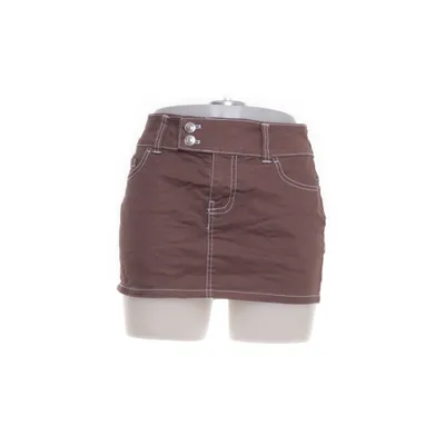 Denim skirt (Brown) from Divided by H&M Cotton, Elastane, Polyester