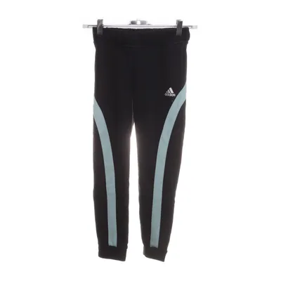 Mjukisbyxor (Svart, Turkos) från Adidas Bomull, Återvunnen polyester