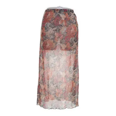 Maxi nederdel (Orange, Flerfarvet) fra Imitz Nylon