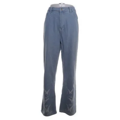 Spijkerbroek (Blauw) van Romwe Katoen, Polyester