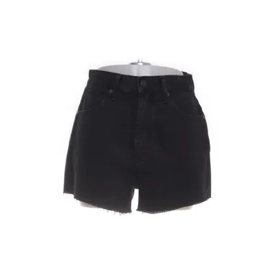 Denim shorts (Zwart) van Wrangler Katoen