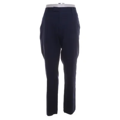 Suit pants (Blue) from Riley Polyester, Wool