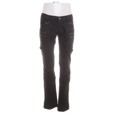 Jeans (Sort) fra Queen of Darkness Bomuld, Elastan