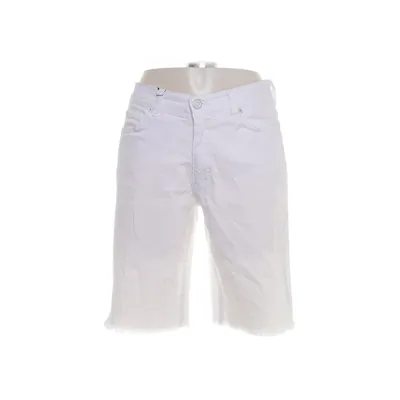 Denim shorts (White) from Angels Cotton, Elastane