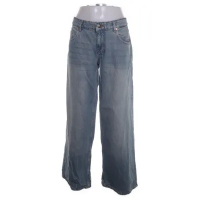 Spijkerbroek (Blauw) van Motel Denim Katoen