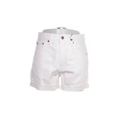 Denim shorts (Wit) van Nudie Jeans Katoen